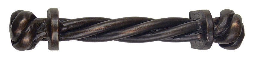 Hawk Hill 463VG: 4-1/8" cc Heavy Twist Cabinet Pull - Verde