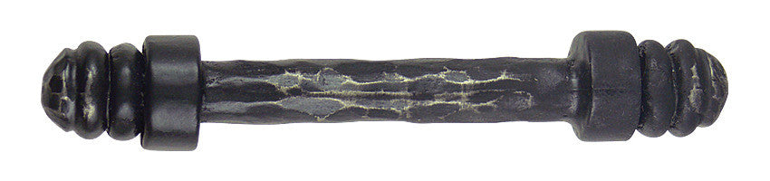 Hawk Hill 464BL: 4" cc Acorn Cabinet Pull - Black