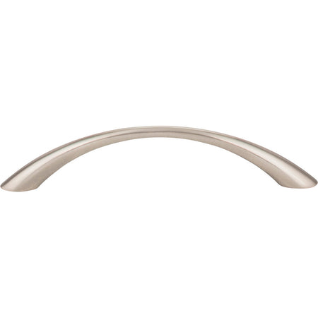 Elements 4655SN: 128 mm cc Verona Bow Cabinet Pull - Satin Nickel