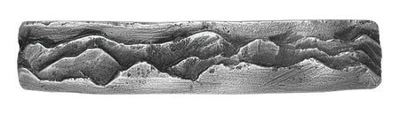 Hawk Hill 473BR: 4" cc Mountains Cabinet Pull - Bronze