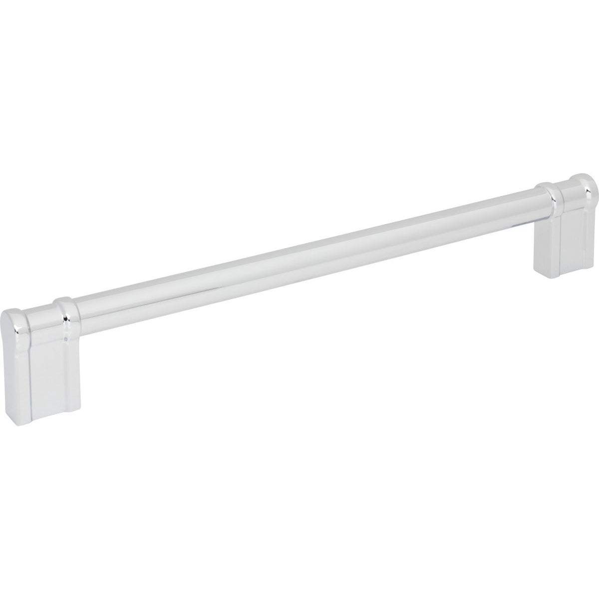 Top Knobs TK3388PC: 12" cc Newburn Appliance Pull - Polished Chrome