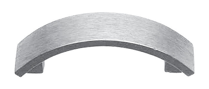 Hawk Hill 475SS: 4" cc Arc Cabinet Pull - Brass