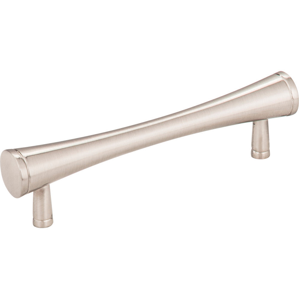 Elements 475SN: 96 mm cc Sedona Round Bar Cabinet Pull - Satin Nickel