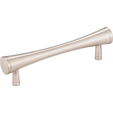 Elements 475SN: 96 mm cc Sedona Round Bar Cabinet Pull - Satin Nickel
