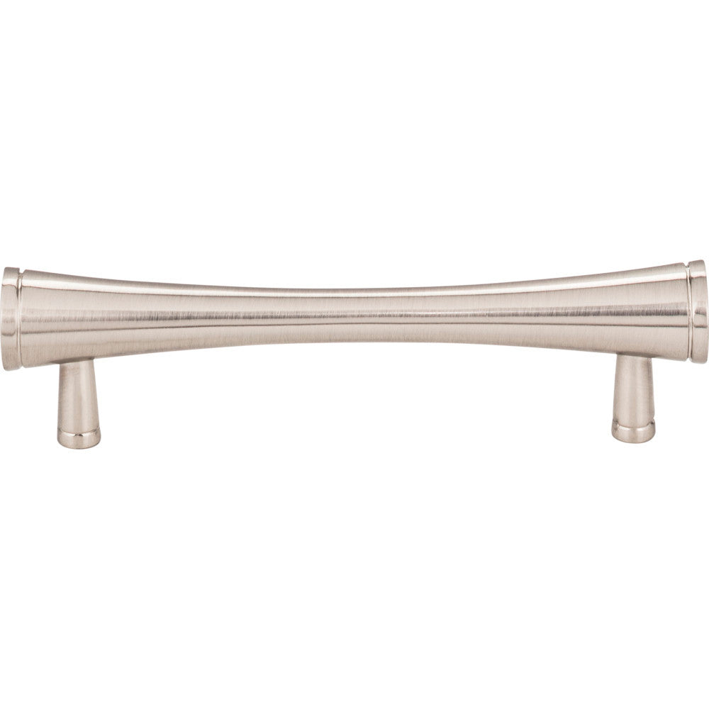Elements 475SN: 96 mm cc Sedona Round Bar Cabinet Pull - Satin Nickel