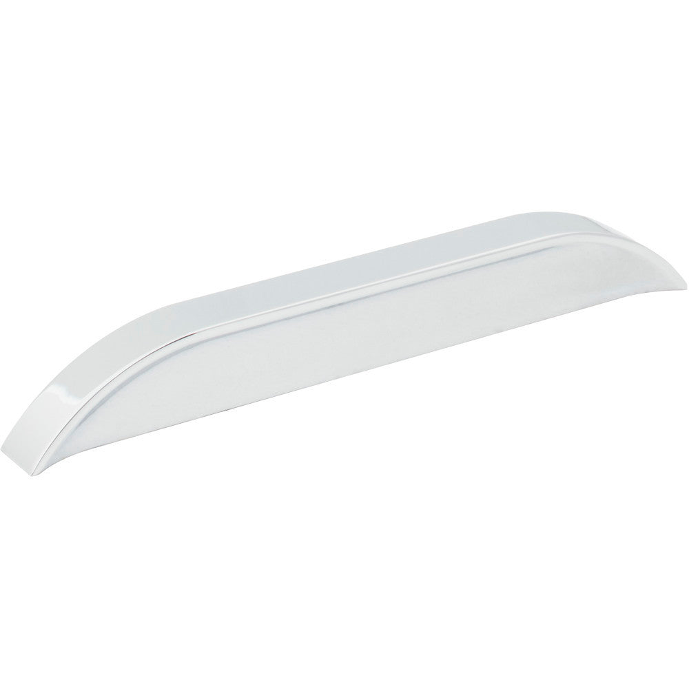 Jeffrey Alexander 484-128160PC: 128mm cc Elara Tab Cabinet Pull - Polished Chrome