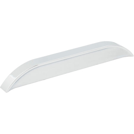 Jeffrey Alexander 484-128160PC: 128mm cc Elara Tab Cabinet Pull - Polished Chrome