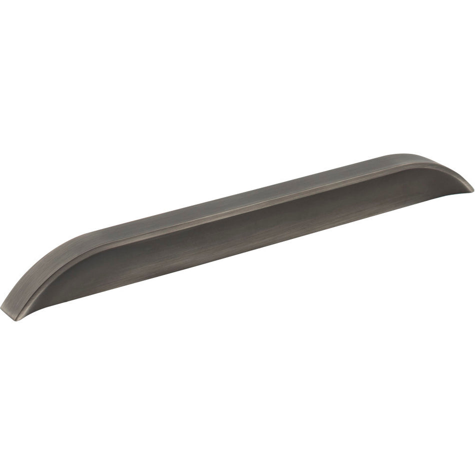 Jeffrey Alexander 484-192224BNBDL: 192mm cc Elara Tab Cabinet Pull - Brushed Pewter