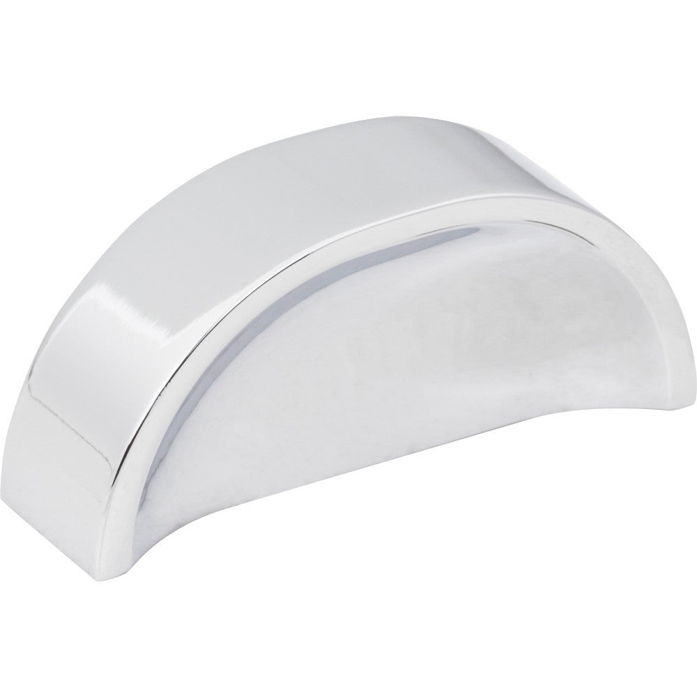 Jeffrey Alexander 484-32PC: 32mm Elara Tab Cabinet Knob - Polished Chrome