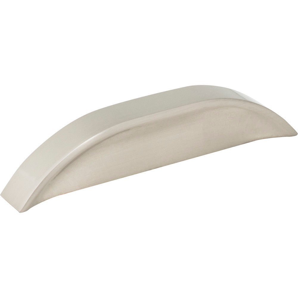 Jeffrey Alexander 484-396SN: 3" cc Elara Tab Cabinet Pull - Satin Nickel