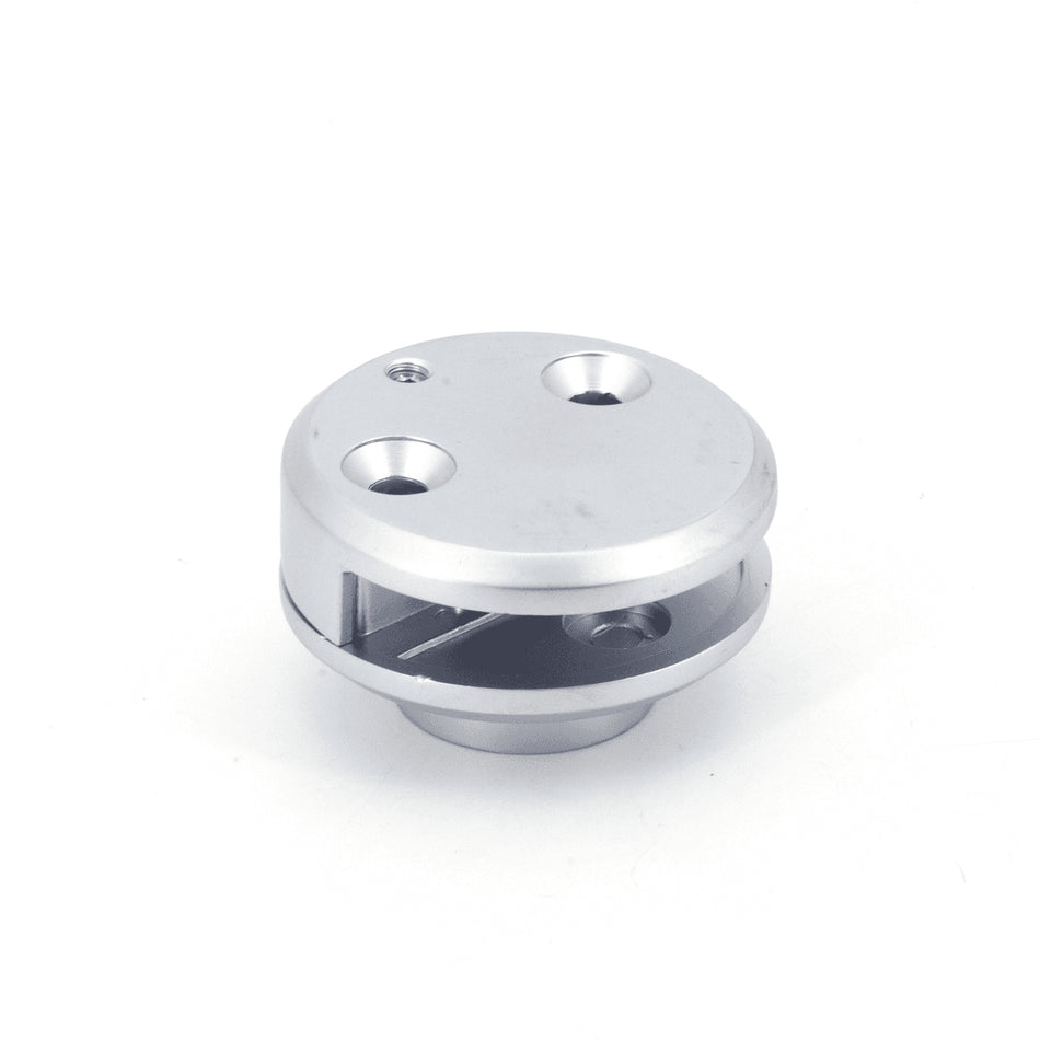 Sugatsune 4860ZN1: 55mm Glass Clamp - Matte Chrome
