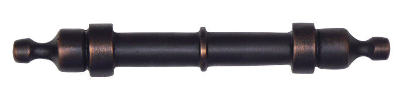 Hawk Hill 495BR: 3-3/4" cc Accent Cabinet Pull - Bronze