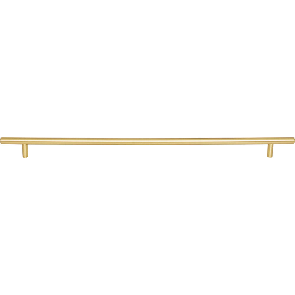 Elements 496BG: 416 mm cc Naples Round Bar Cabinet Pull - Brushed Gold