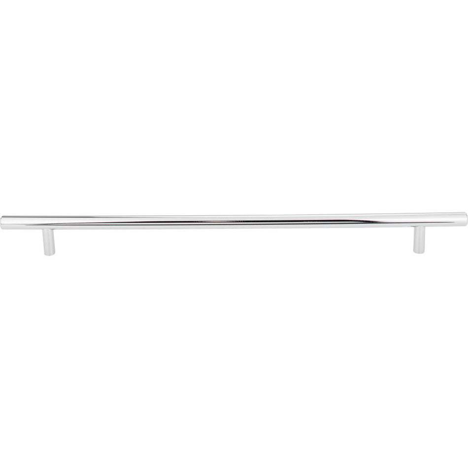Elements 496PC: 416 mm cc Naples Round Bar Cabinet Pull - Polished Chrome
