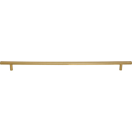 Elements 496SBZ: 416 mm cc Naples Round Bar Cabinet Pull - Satin Bronze
