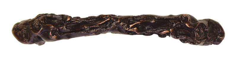 Hawk Hill 499VP: 5-1/4" cc Roots Cabinet Pull - Vintage Pewter