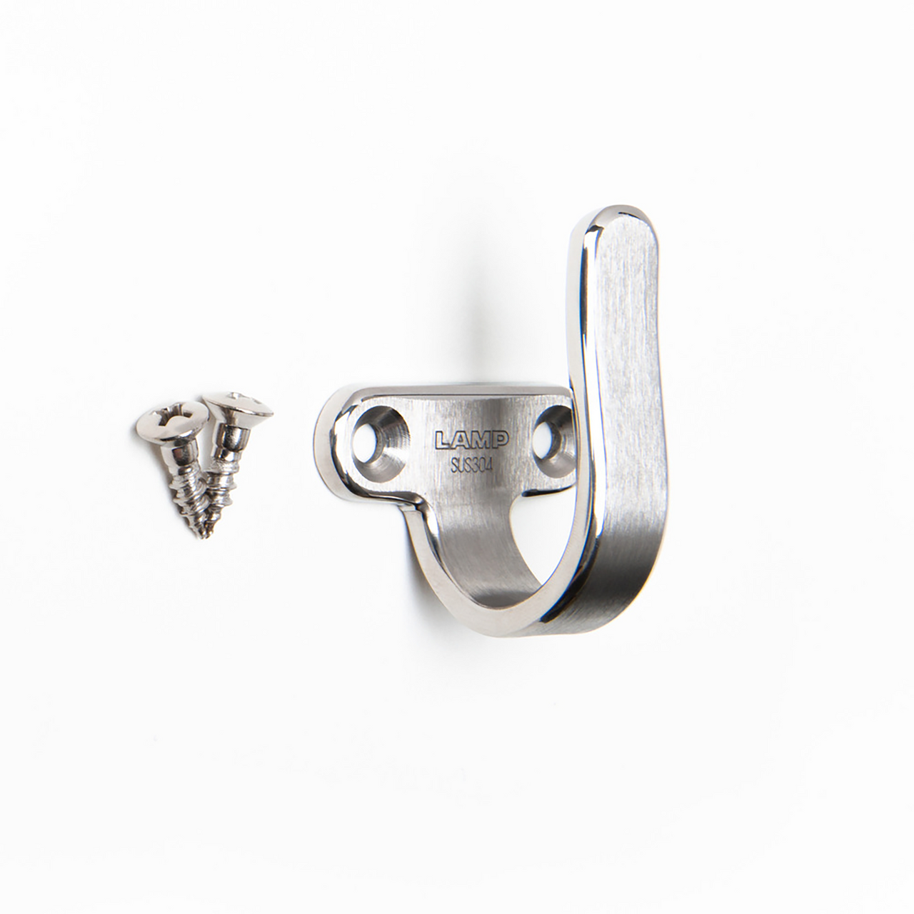 Sugatsune 4H-40TT: 47mm Utility Hook - Mirror/Satin Stainless Steel