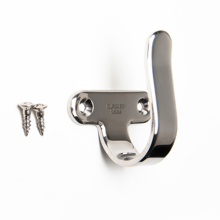 Sugatsune 4H-55M: 65mm Utility Hook - Mirror Stainless Steel