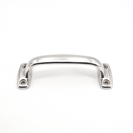 Sugatsune 4LC-150: 128mm cc Transom Cabinet Handle -Mirror Stainless Steel