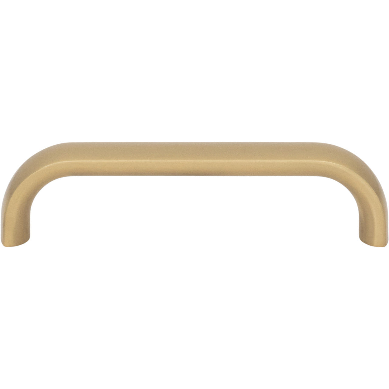 Top Knobs TK3342HB: 3-3/4" Brockwell D-Handle Cabinet Pull - Honey Bronze