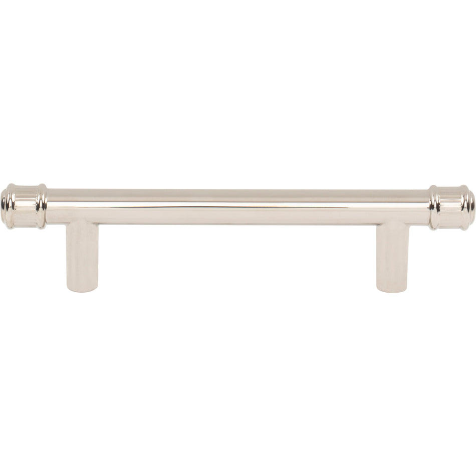 Top Knobs TK3291PN: 3-3/4" cc Elland Cabinet Pull - Polished Nickel