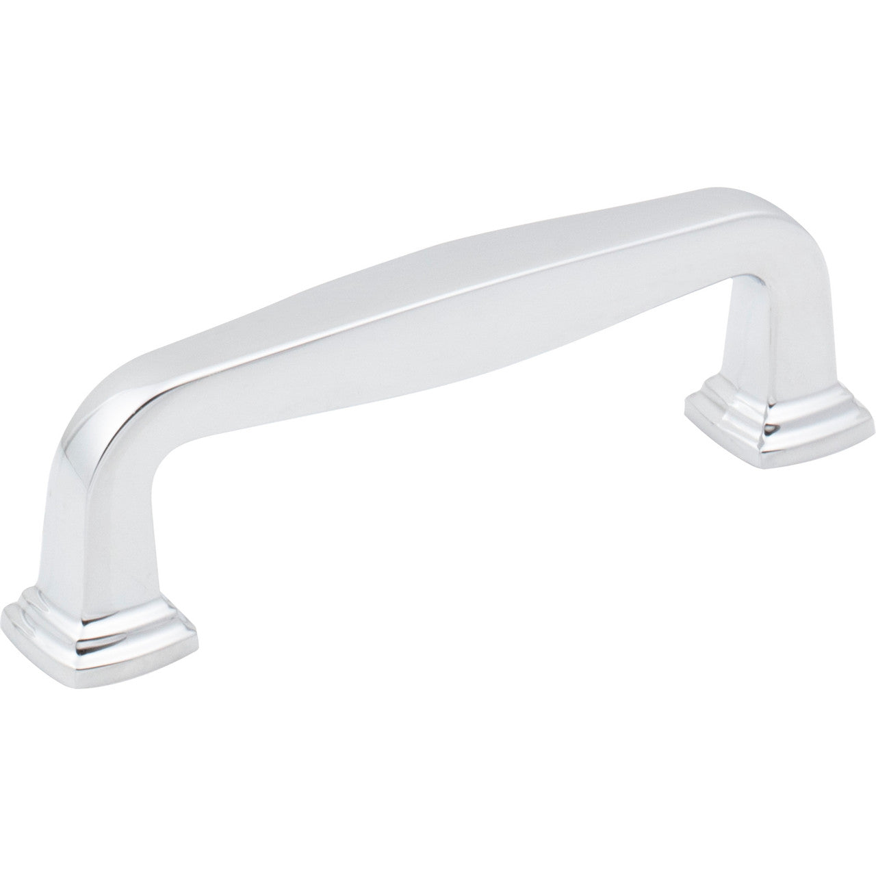 Jeffrey Alexander 782-96PC: 96mm cc Fontana Bar Cabinet Pull - Polished Chrome