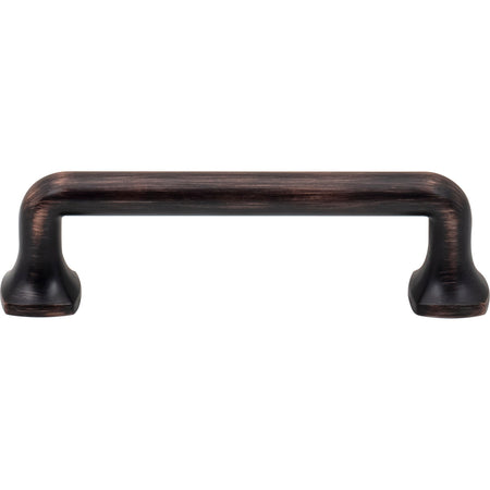 Jeffrey Alexander 663-96DBAC: 96mm cc Griffin Bar Cabinet Pull - Brushed Oil Rubbed Bronze