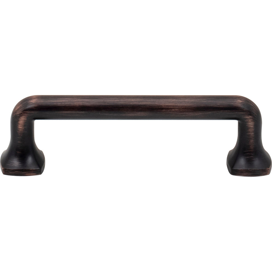 Jeffrey Alexander 663-96DBAC: 96mm cc Griffin Bar Cabinet Pull - Brushed Oil Rubbed Bronze