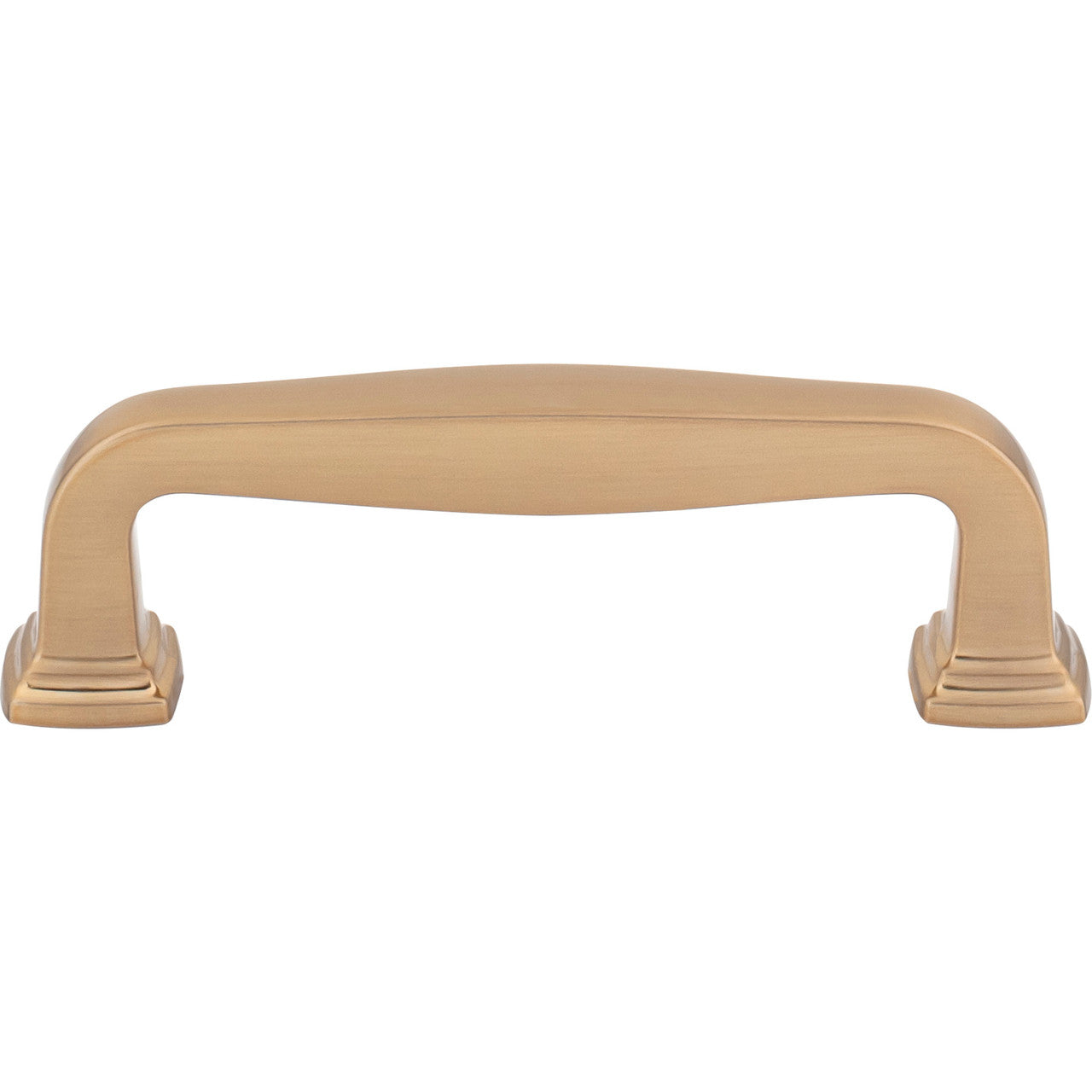 Jeffrey Alexander 782-96SBZ: 96mm cc Fontana Bar Cabinet Pull - Satin Bronze