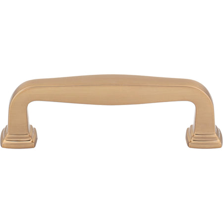 Jeffrey Alexander 782-96SBZ: 96mm cc Fontana Bar Cabinet Pull - Satin Bronze