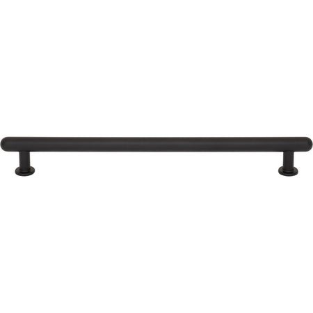 Top Knobs TK3335BLK: 8-13/16" Lambert Bar Cabinet Pull - Flat Black