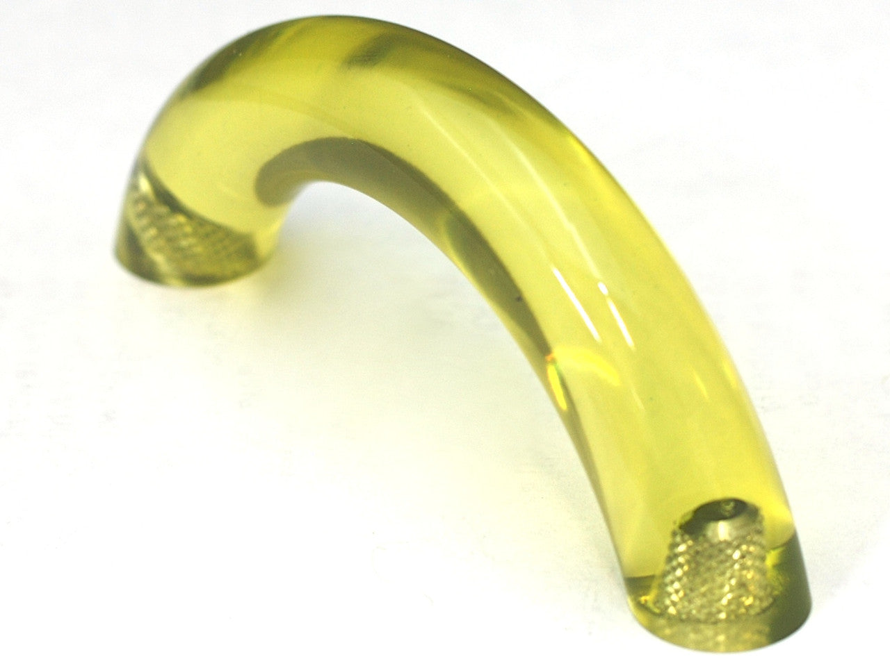 Cal Crystal 5-504-1: 3" cc Exxel Bow Cabinet Pull - Clear Citrus