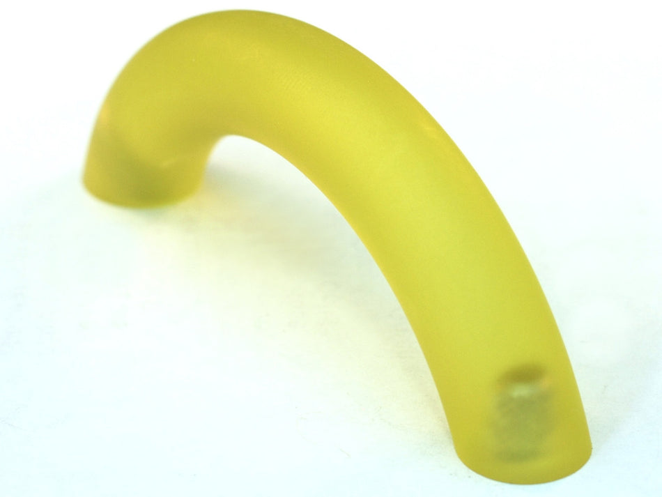 Cal Crystal 5-504-2: 3" cc Exxel Bow Cabinet Pull - Frost Citrus