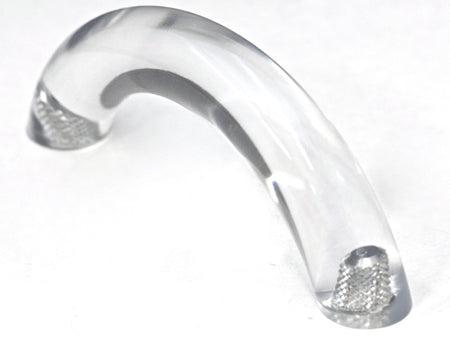 Cal Crystal 5-508-1: 3" cc Exxel Bow Cabinet Pull - Clear Ice