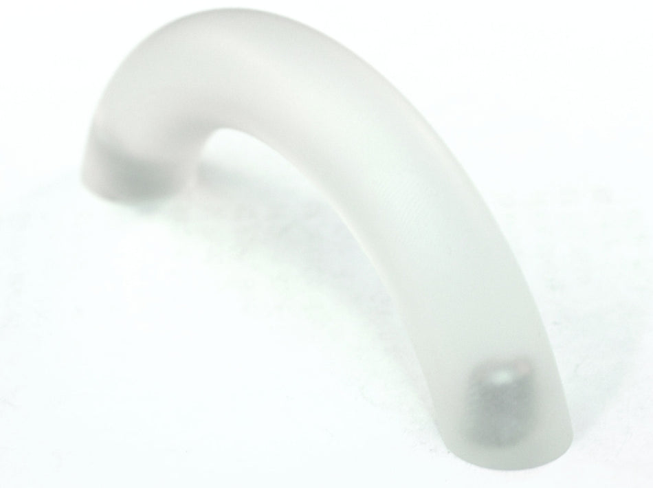 Cal Crystal 5-508-2: 3" cc Exxel Bow Cabinet Pull - Frost Ice