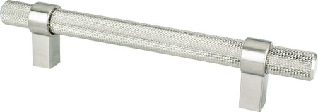 Berenson 5026-4BPN: 128mm cc Radial Reign Cabinet Pull - Brushed Nickel
