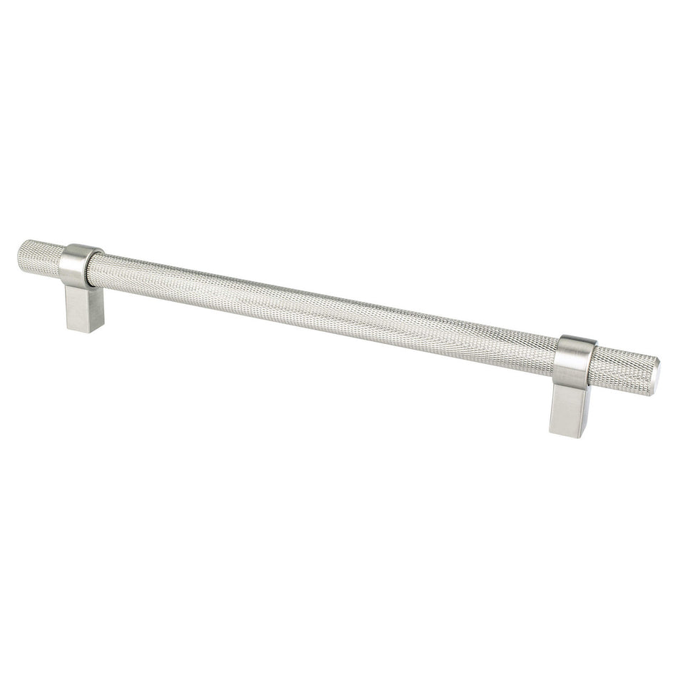 Berenson 5028-4BPN: 224mm cc Radial Reign Cabinet Pull - Brushed Nickel
