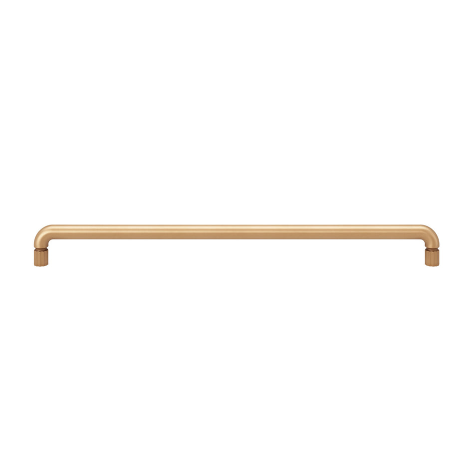 Atlas A6047-WB: 12" cc Amplify Cabinet Pull - Warm Brass