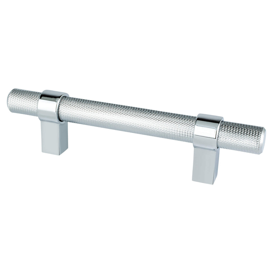 Berenson 5031-4026: 96mm cc Radial Reign Cabinet Pull - Polished Chrome