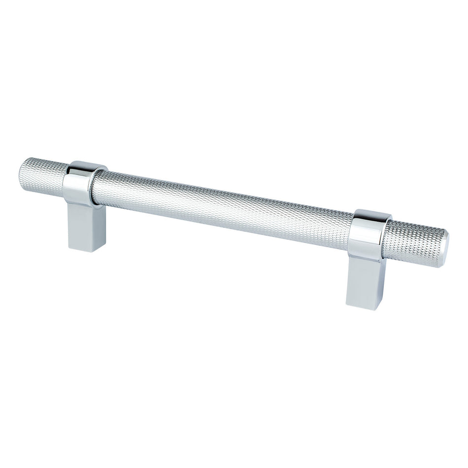 Berenson 5032-4026: 128mm cc Radial Reign Cabinet Pull - Polished Chrome