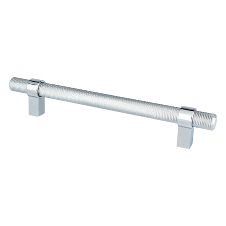 Berenson 5033-4026: 160mm cc Radial Reign Cabinet Pull - Polished Chrome