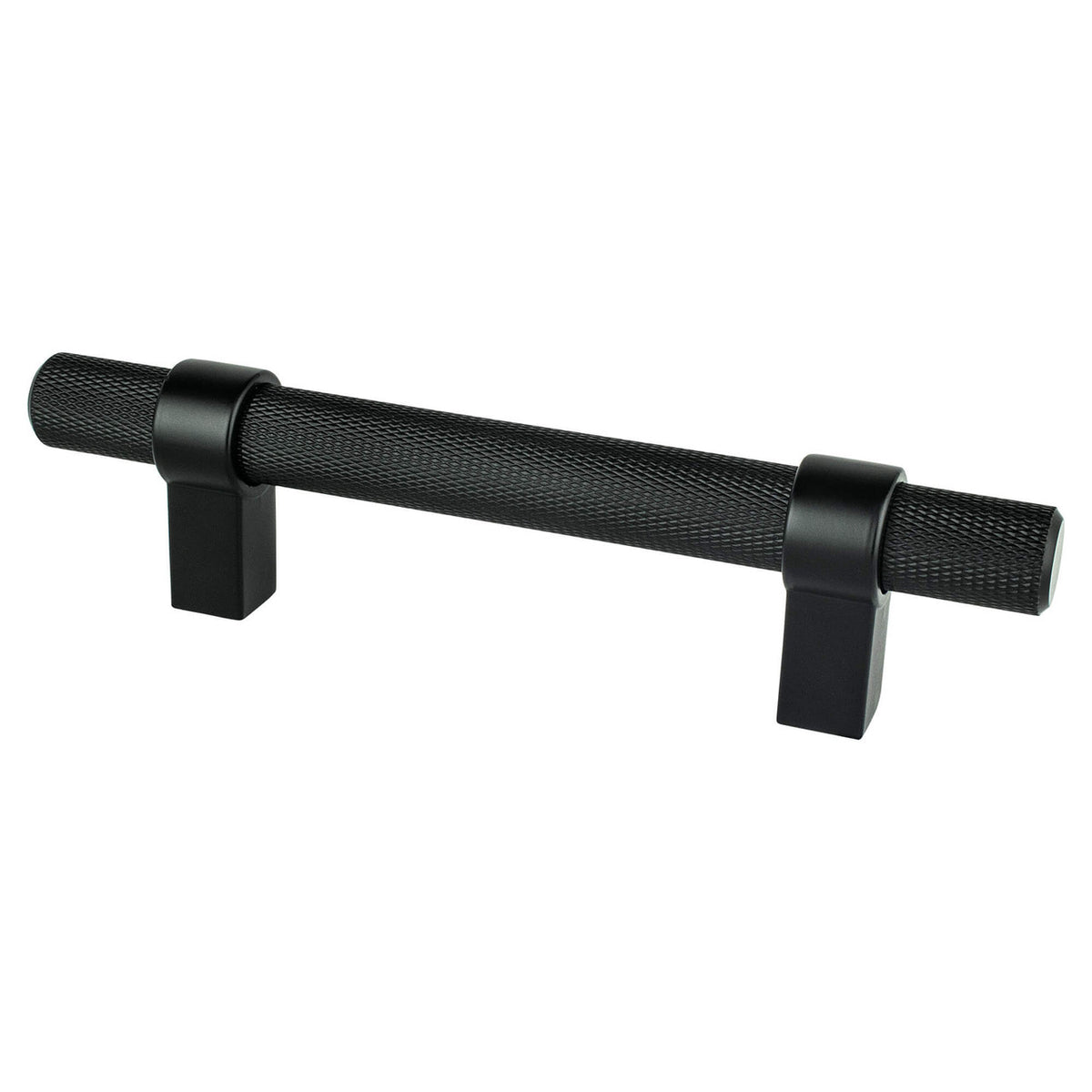 Berenson 5037-4055: 96mm cc Radial Reign Cabinet Pull - Matte Black