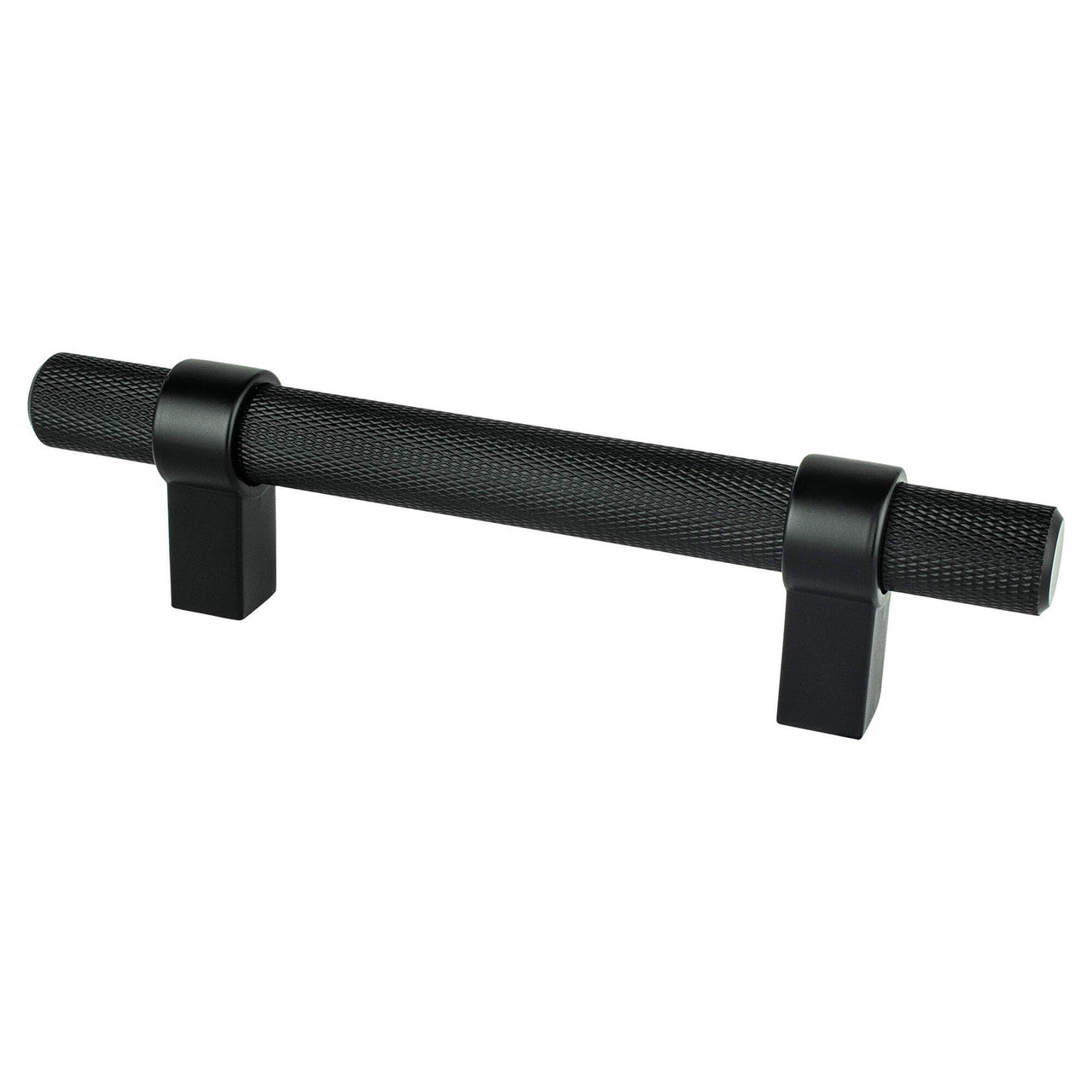 Berenson 5037-4055: 96mm cc Radial Reign Cabinet Pull - Matte Black
