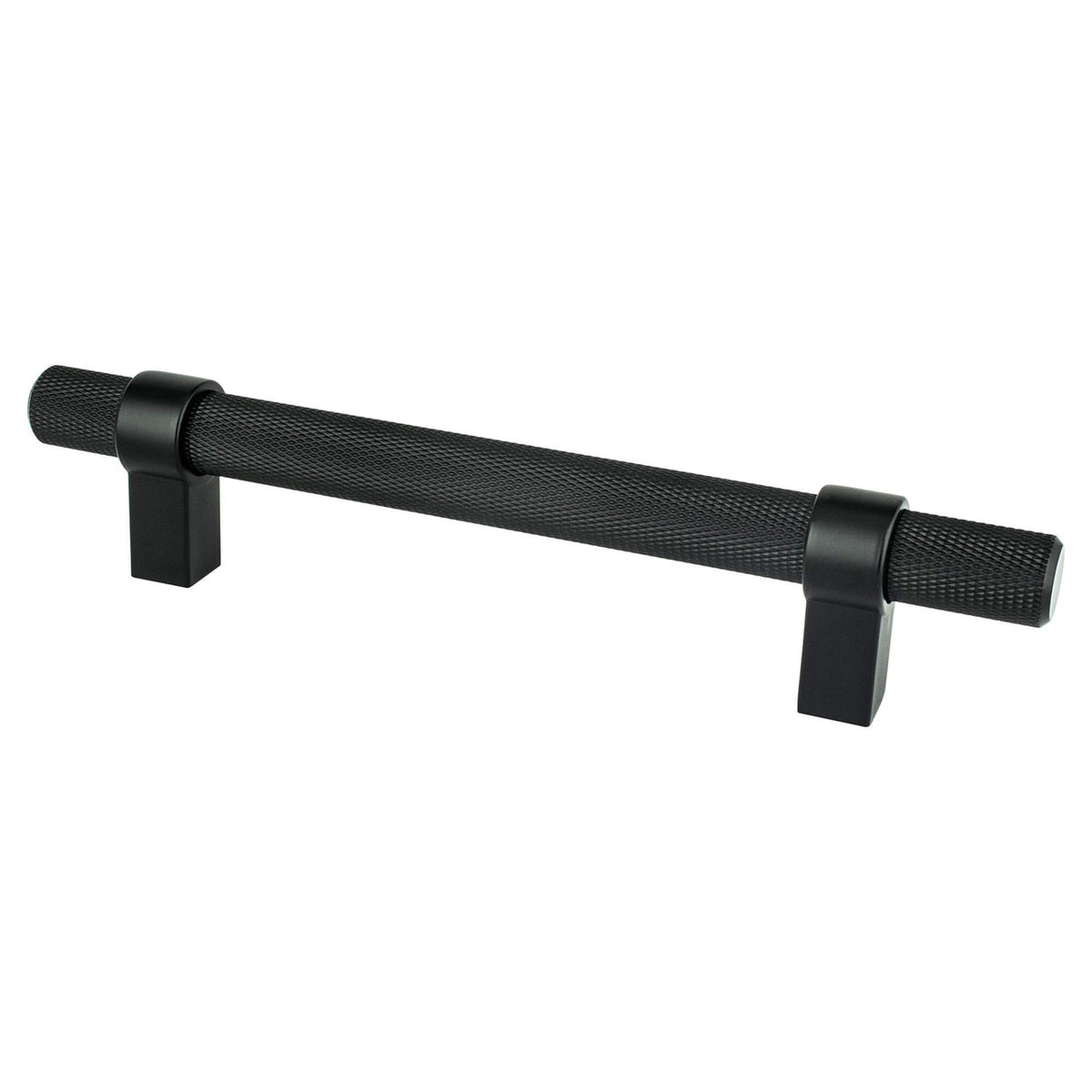 Berenson 5038-4055: 128mm cc Radial Reign Cabinet Pull - Matte Black