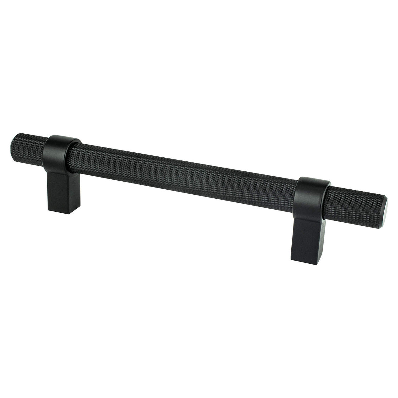 Berenson 5038-4055: 128mm cc Radial Reign Cabinet Pull - Matte Black