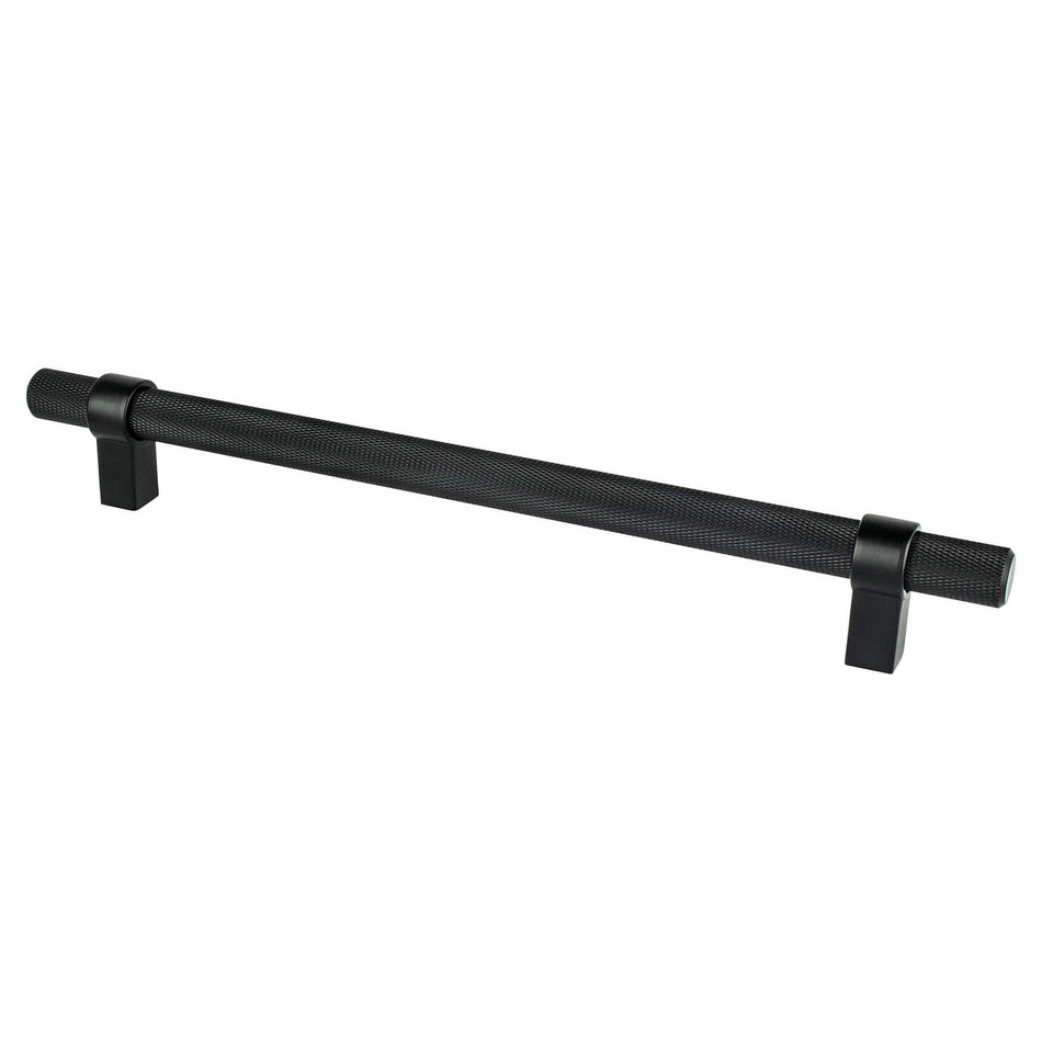 Berenson 5040-4055: 224mm cc Radial Reign Cabinet Pull - Matte Black