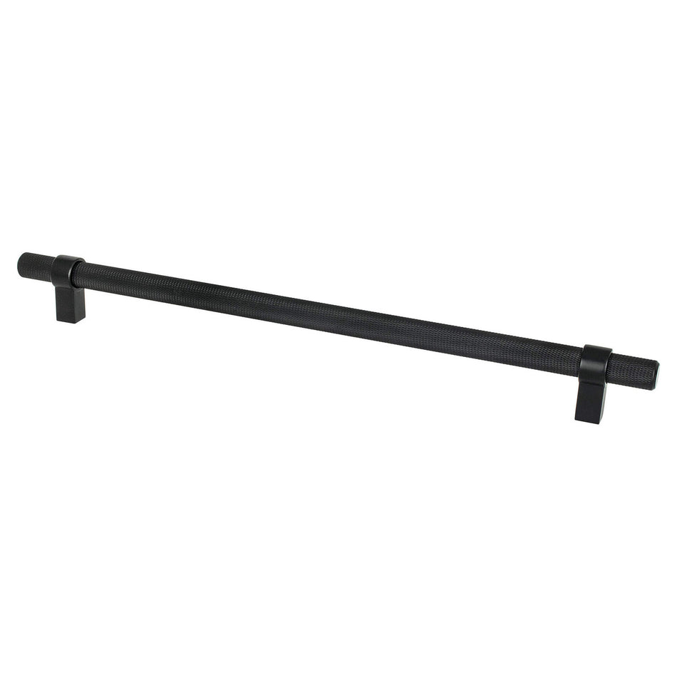 Berenson 5041-4055: 12" cc Radial Reign Appliance Pull - Matte Black
