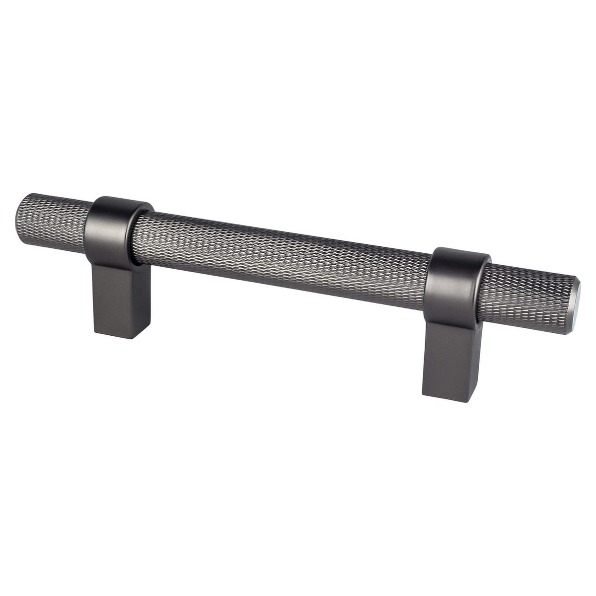 Berenson 5043-4SLT: 96mm cc Radial Reign Cabinet Pull - Slate