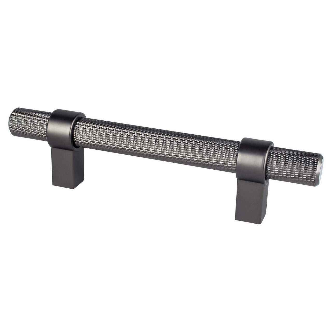 Berenson 5043-4SLT: 96mm cc Radial Reign Cabinet Pull - Slate