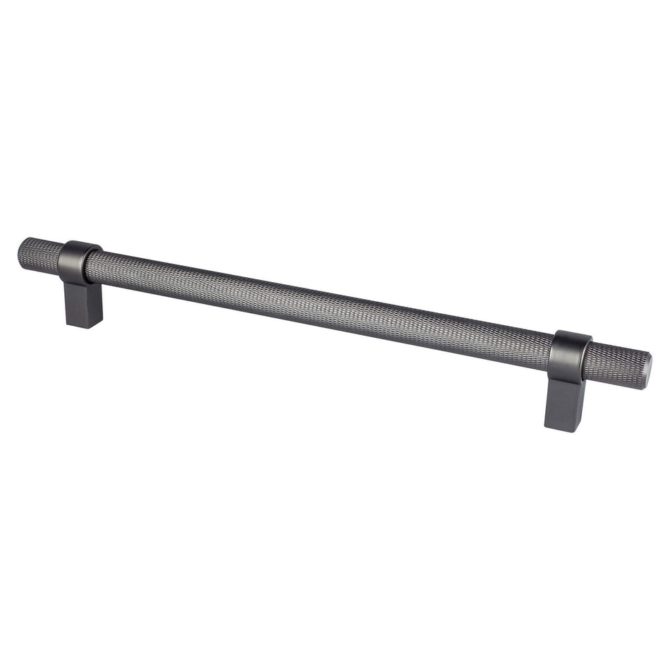 Berenson 5046-4SLT: 224mm cc Radial Reign Cabinet Pull - Slate